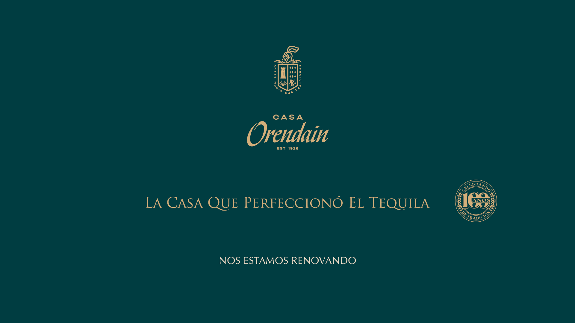 Casa Orendain - La Casa que Perfeccionó el Tequila. Nos estamos renovando.